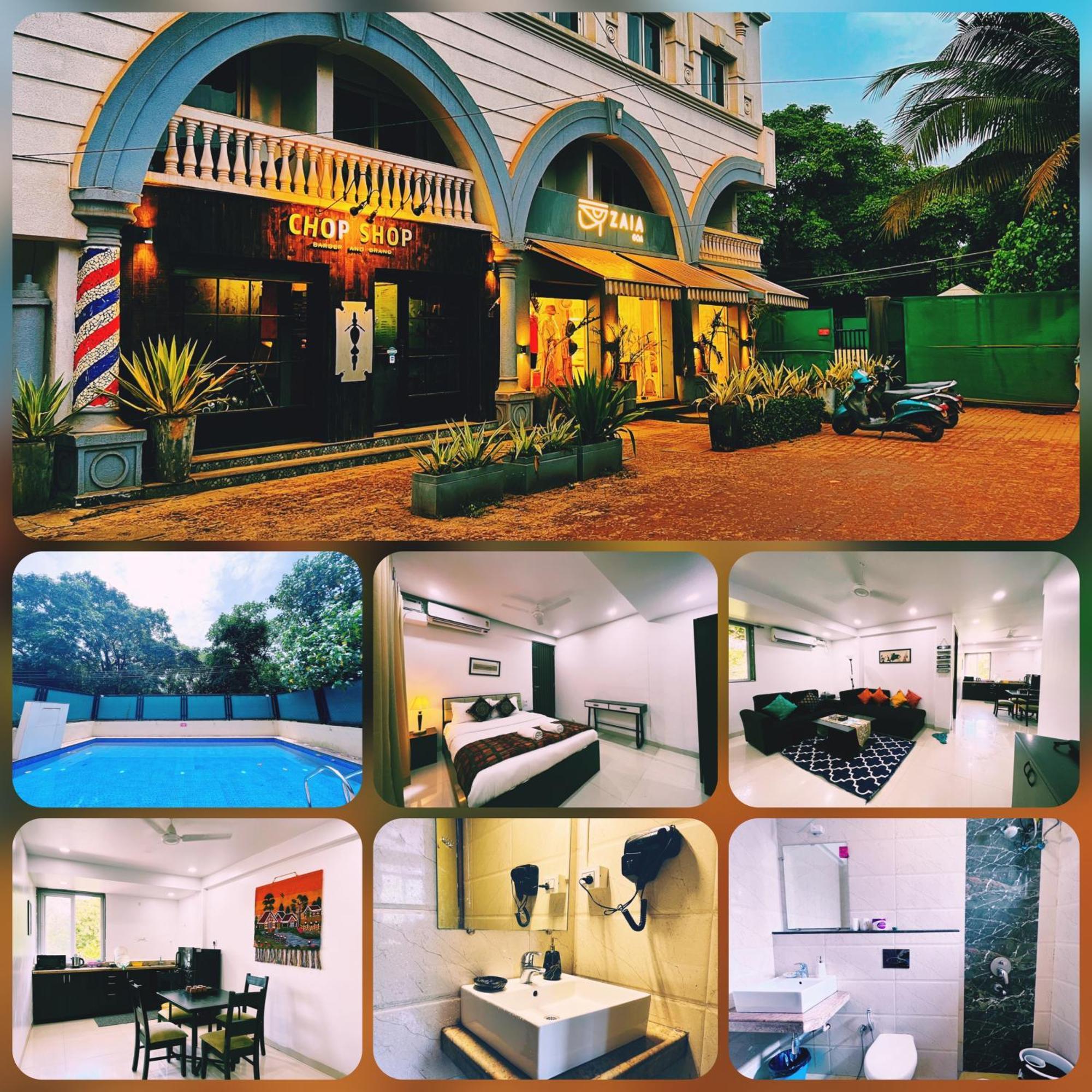 Luxurious Nirvana Apartments Vagator Esterno foto